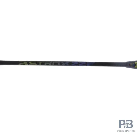 Yonex Astrox 22 F Badminton Racket | Super Lightweight (63g) | HM Graphite, NANOMETRIC DR | Black Lime