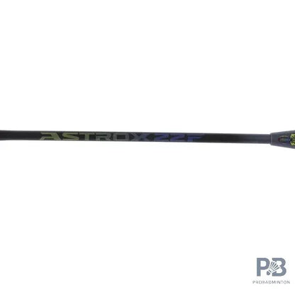 Yonex Astrox 22 F Badminton Racket | Super Lightweight (63g) | HM Graphite, NANOMETRIC DR | Black Lime