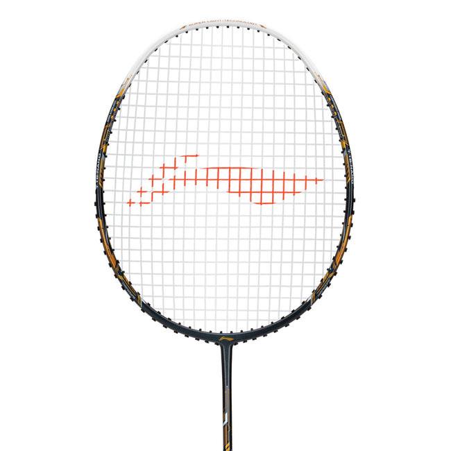 Li-Ning Air Force 77 - G3 Unstrung Badminton Racket | Dark Grey/White/Gold