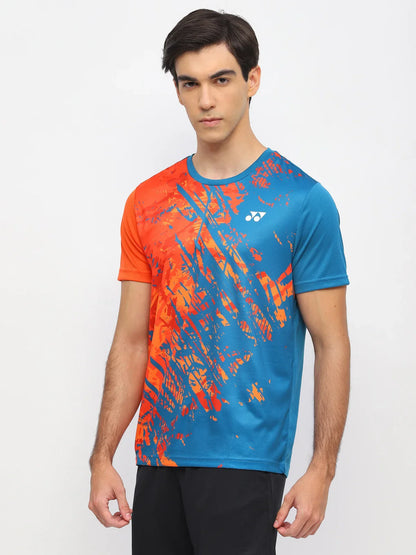 YONEX T Shirt Round Neck 2965 - Seaport  – Premium Breathable Tee for Badminton & Tennis Players