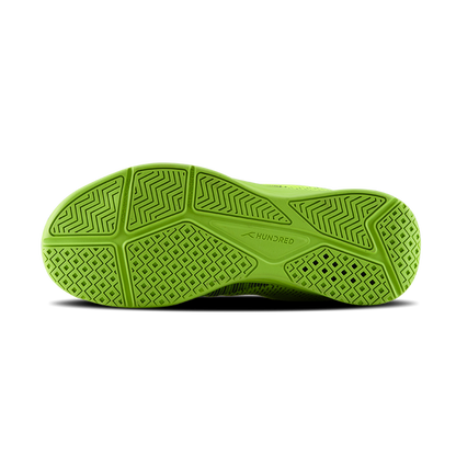 Hundred Court Flyer Badminton Shoe | LIME/DARK/GREY