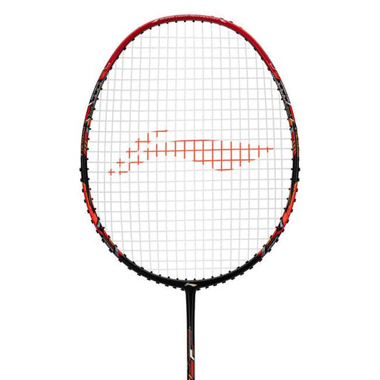 Li-Ning Air Force 77 - G3 Unstrung Badminton Racket | Black/Red/Orange