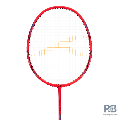 HUNDRED Powertek 2000 Pro Badminton Racket - Head Heavy 90g, Carbon Graphite, 24LBS (HBRR-3S034)