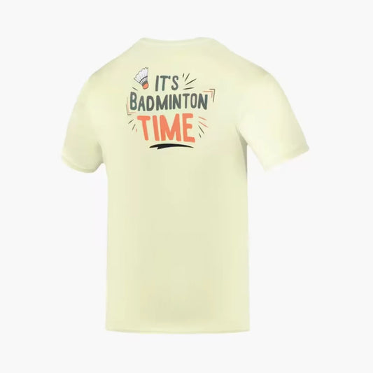 Yonex Badminton Tshirt Round Neck J 3108JR - Pastel Yellow