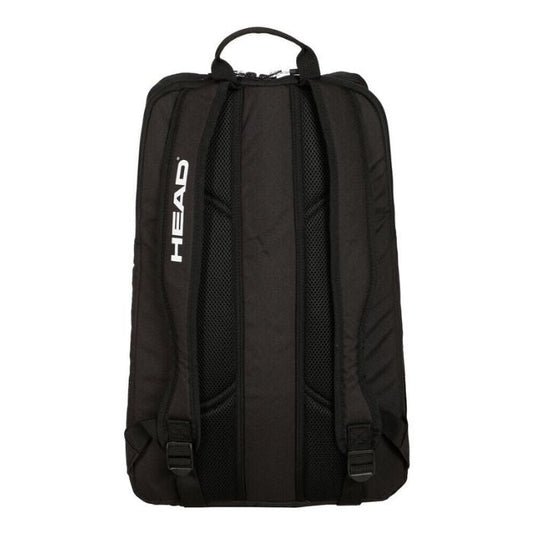 Head Tour Backpack 25L - Black/White – Spacious Tennis Backpack for Players on the Go