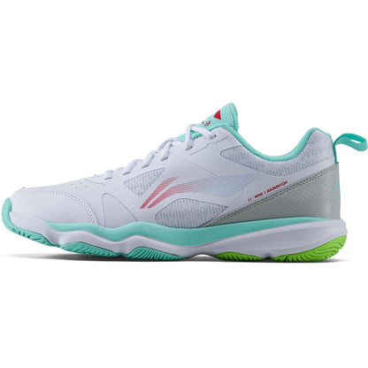 Li-Ning AYT079 Ranger Force Badminton Shoes - STANDARD WHITE/BLUE FOX