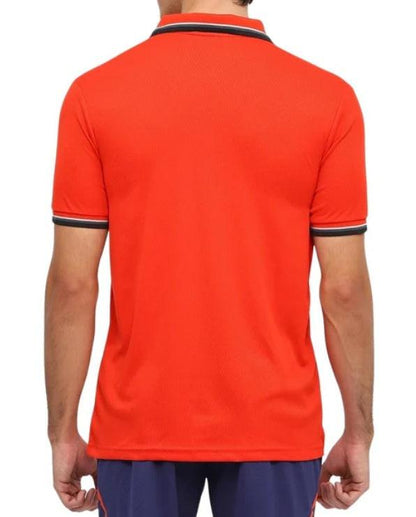 Yonex T-Shirt Polo 2970 Men’s Wear | Fiery Red | Lightweight Badminton Sportswear
