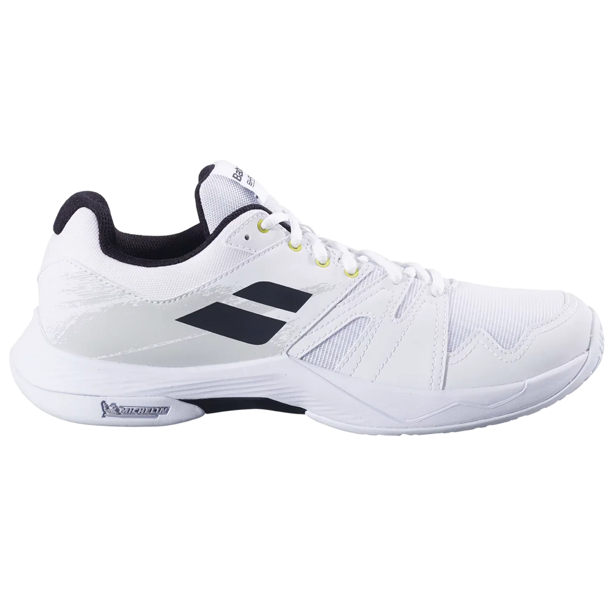 Babolat Shadow Team 2 Men Badminton Shoes White/White – Lightweight Indoor Court Shoes