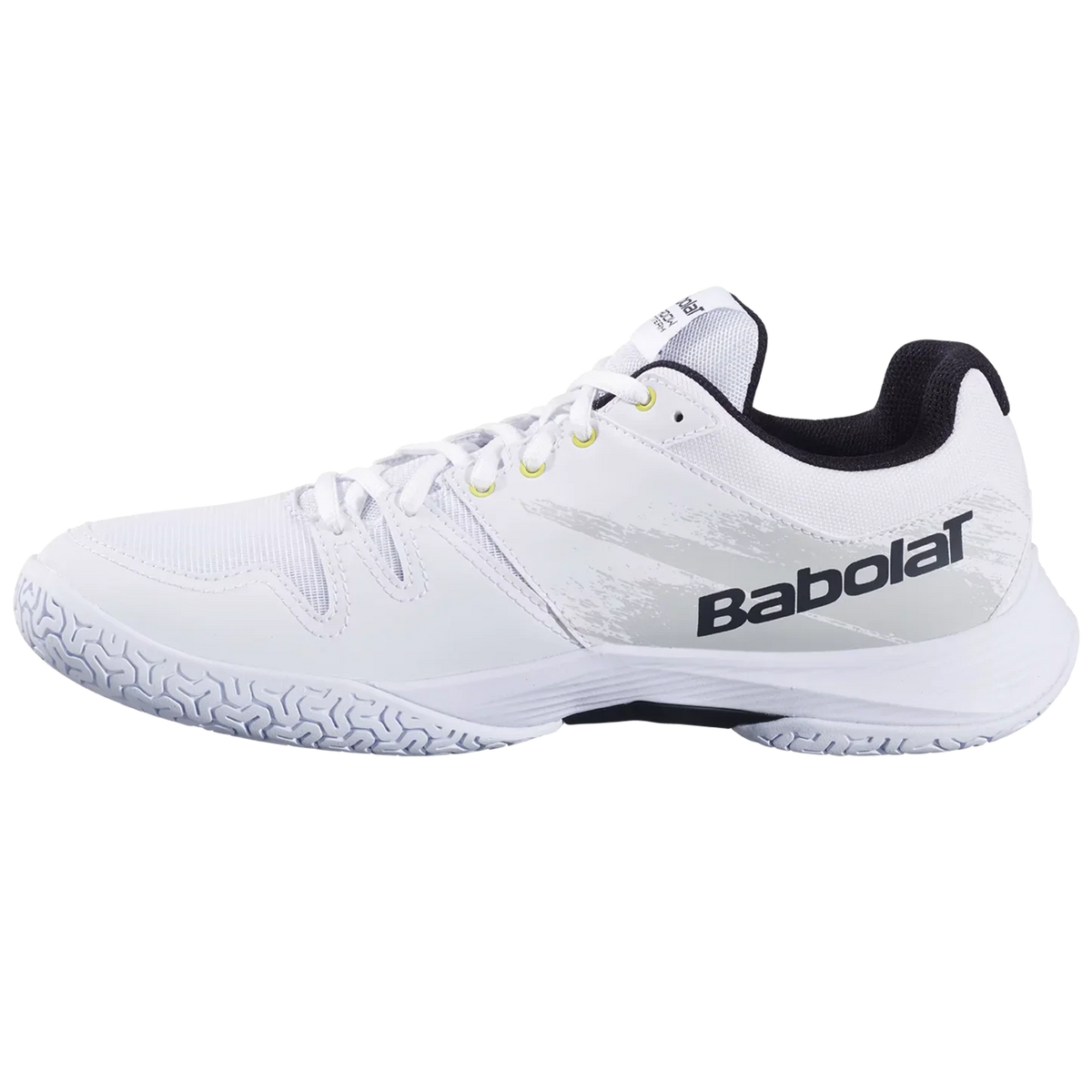 Babolat Shadow Team 2 Men Badminton Shoes White/White – Lightweight Indoor Court Shoes