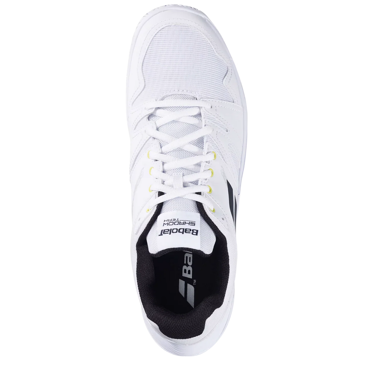 Babolat Shadow Team 2 Men Badminton Shoes White/White – Lightweight Indoor Court Shoes