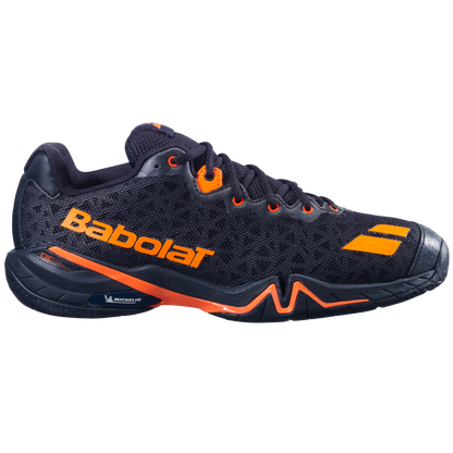 Babolat Shadow 4 Men’s Badminton Shoes Black/Orange – Professional Indoor Court Shoes