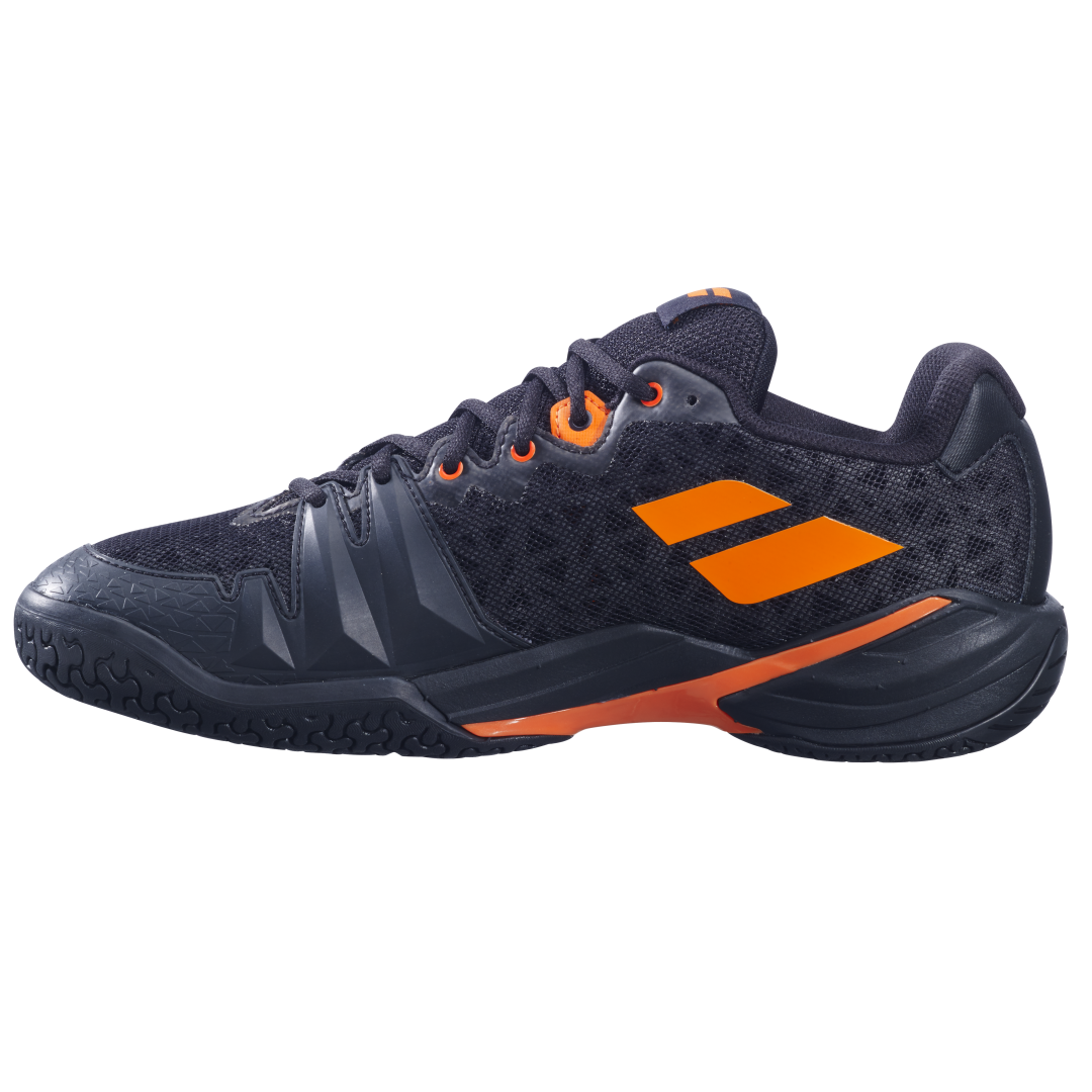Babolat Shadow 4 Men’s Badminton Shoes Black/Orange – Professional Indoor Court Shoes