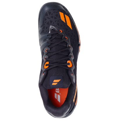Babolat Shadow 4 Men’s Badminton Shoes Black/Orange – Professional Indoor Court Shoes