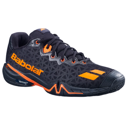 Babolat Shadow 4 Men’s Badminton Shoes Black/Orange – Professional Indoor Court Shoes