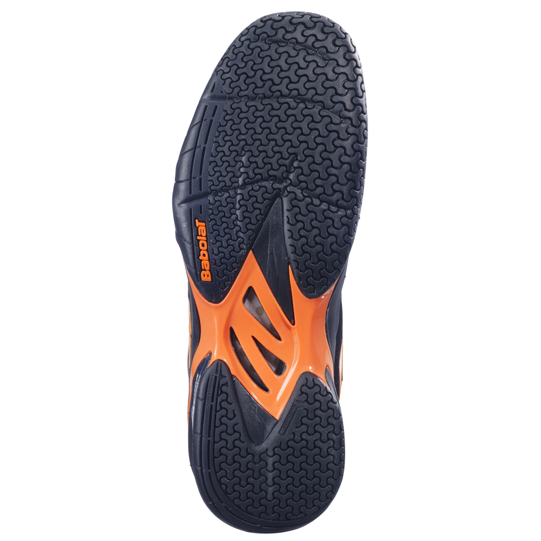 Babolat Shadow 4 Men’s Badminton Shoes Black/Orange – Professional Indoor Court Shoes
