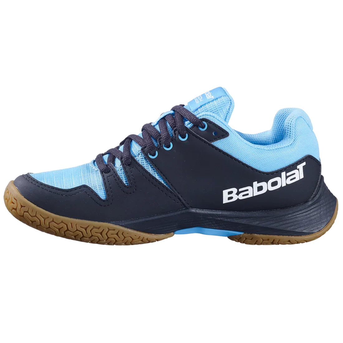 Babolat Shadow Team 2 Junior Badminton Shoes Black/Blue – Lightweight Indoor Court Shoes for Kids