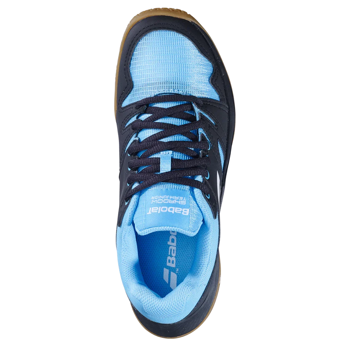 Babolat Shadow Team 2 Junior Badminton Shoes Black/Blue – Lightweight Indoor Court Shoes for Kids