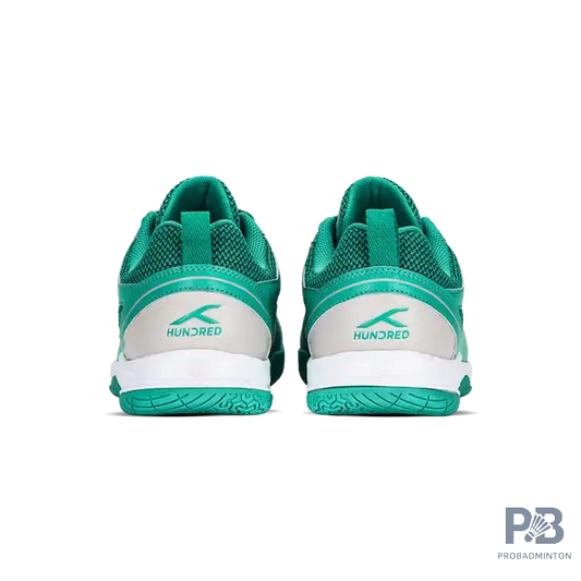 HUNDRED Raze Badminton Shoes - Non-Marking, X-Cushion Tech, Lightweight 327g (Assorted Colors)