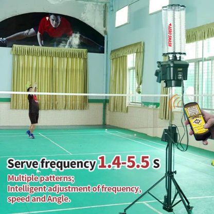 AERO SMASH Smart Badminton Ball Shooting Equipment ( Shuttle feeder for practice)