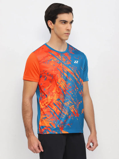 YONEX T Shirt Round Neck 2965 - Seaport  – Premium Breathable Tee for Badminton & Tennis Players