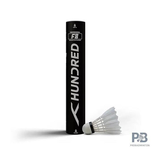 The Hundred F8 Badminton Feather Shuttlecocks | Speed 76 & 77