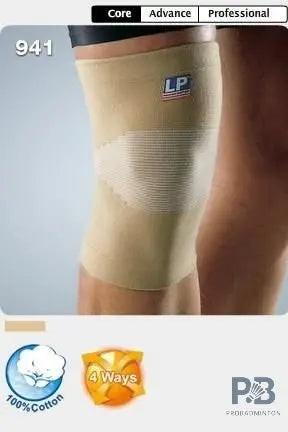 LP Knee Support 941 – Compression Sleeve for Knee Pain, Injury Recovery & Arthritis Relief (Beige)