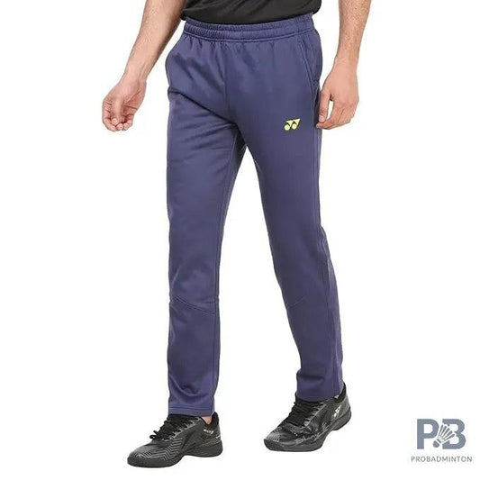 Yonex Track Pant 2507 for Men (Dark Navy/Jet Black) | Premium Badminton/Tennis/Gym Pants | UV Protection | Quick Dry | Sweat Absorbent | High-Waist Design