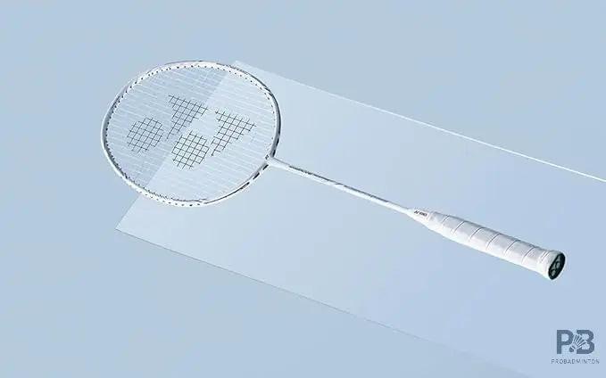 Yonex Nanoflare Nextage Badminton Racket | Medium Flex, Lightweight Power, White Grey