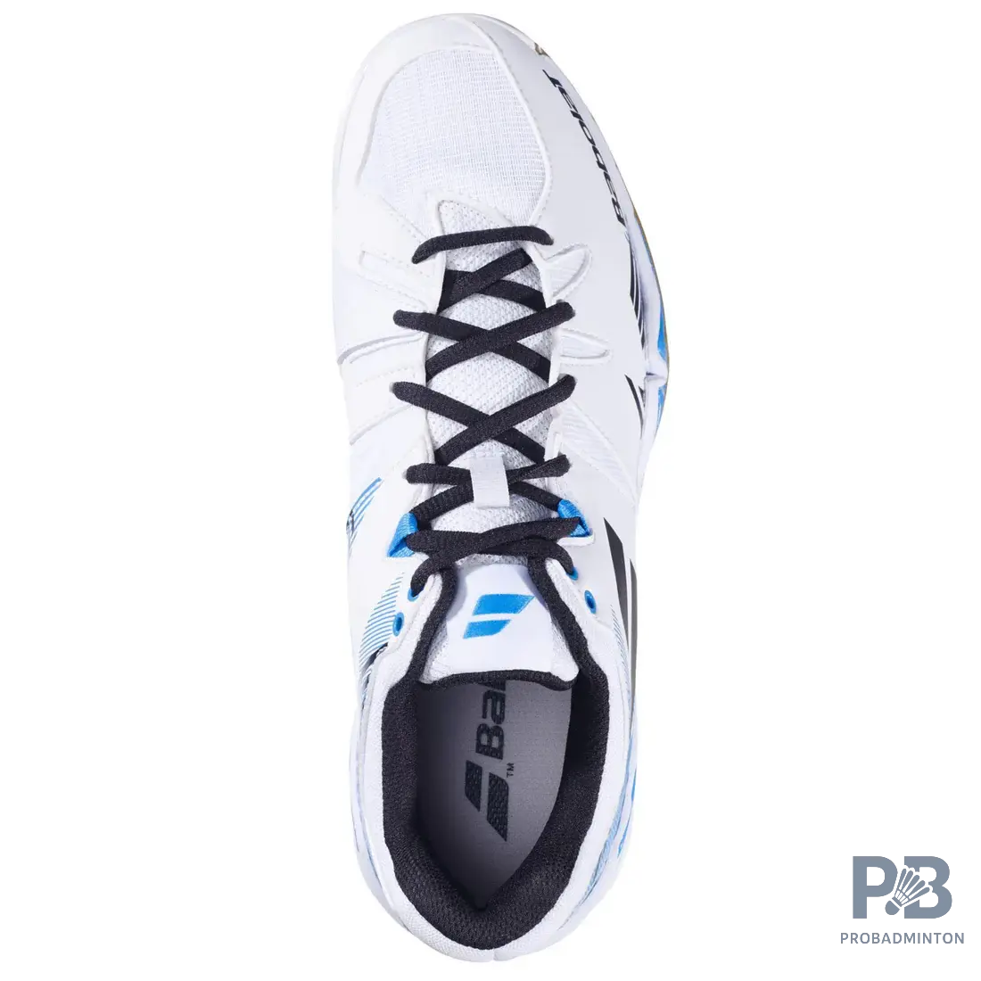 Babolat Badminton Shoes Shadow Spirit – (White /Black)