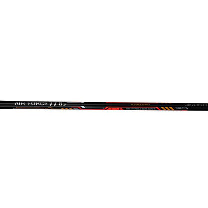 Li-Ning Air Force 77 - G3 Unstrung Badminton Racket | Black/Red/Orange