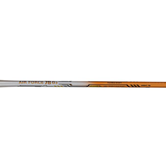 Li-Ning Air Force 78 - G3 Badminton Racket | White/Light Orange/Black