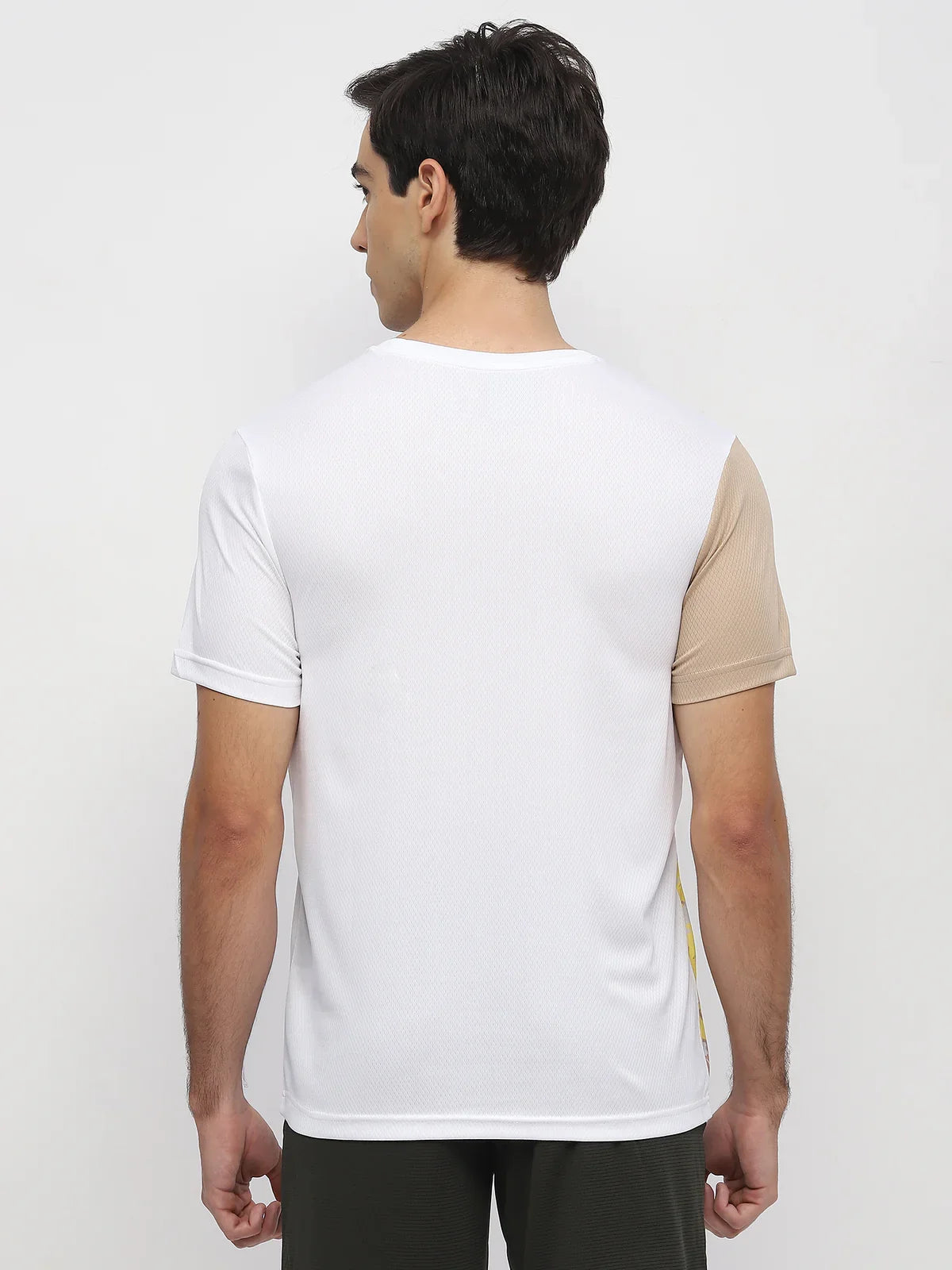 YONEX T Shirt Round Neck 2965 - White – Premium Breathable White Tee for Active Players