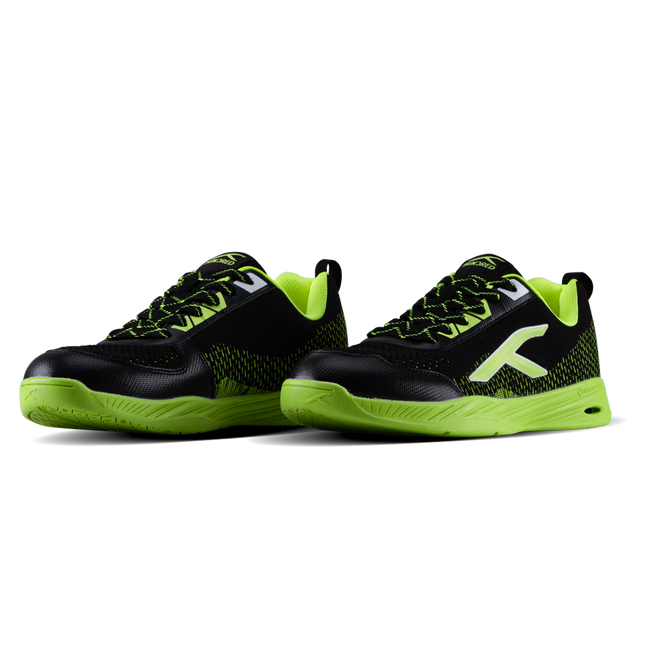 Hundred Court Flyer Badminton Shoe | BLACK/LIME