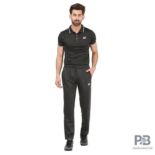 Yonex Track Pant 2507 for Men (Dark Navy/Jet Black) | Premium Badminton/Tennis/Gym Pants | UV Protection | Quick Dry | Sweat Absorbent | High-Waist Design