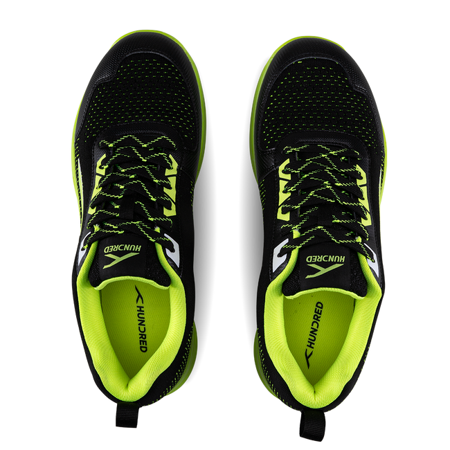 Hundred Court Flyer Badminton Shoe | BLACK/LIME