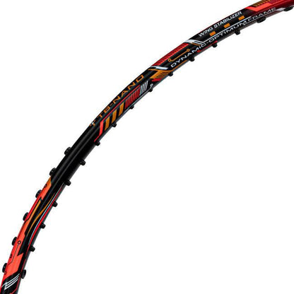 Li-Ning Air Force 77 - G3 Unstrung Badminton Racket | Black/Red/Orange
