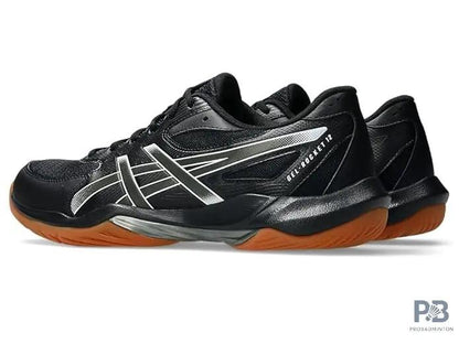 Asics Gel Rocket 12 Badminton Shoe |  Black / Gunmetal
