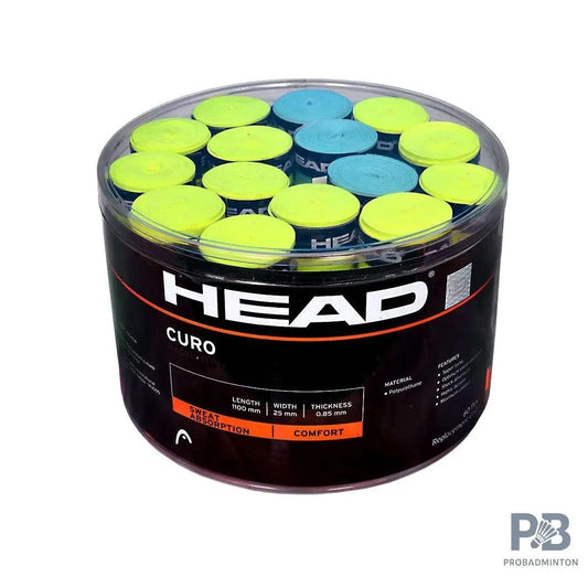 Head Curo Badminton Grip | Soft Feel & Optimum Sweat Absorption