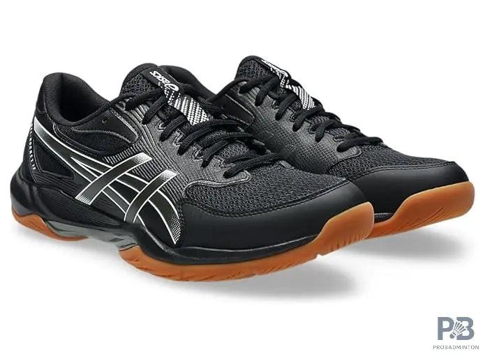 Asics Gel Rocket 12 Badminton Shoe |  Black / Gunmetal