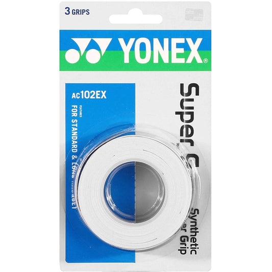 Yonex Grip AC 102EX (3IN1) | Super Grap Overgrip for Badminton & Tennis Rackets