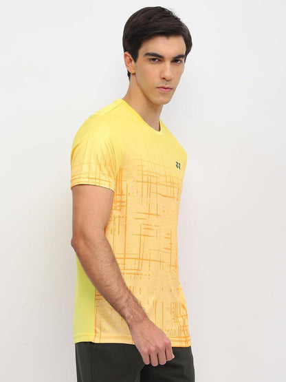 Yonex T-Shirt Polo 2968 Men’s Wear | Lemon Zest | Lightweight Badminton Sportswear