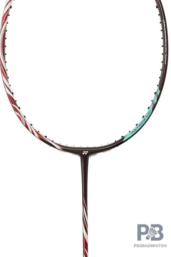 Yonex Astrox 100ZZ Unstrung Badminton Racket 4U-G5 (Kurenai) | Professional Play | Lightweight Graphite Frame
