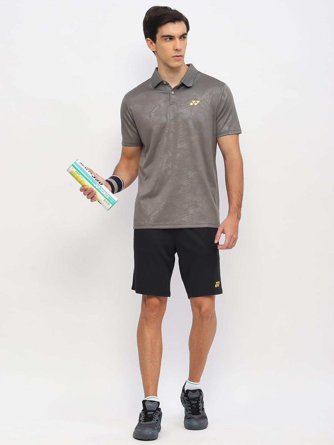Yonex T-Shirt Polo 2969 Men’s Wear | Poppy Seed | Lightweight Badminton Sportswear