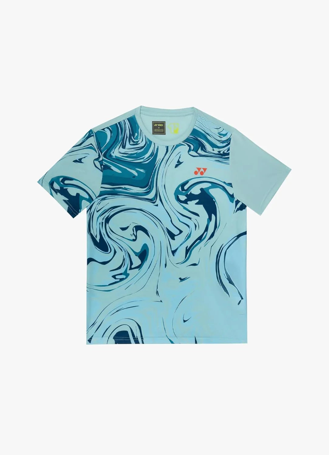 YONEX T-Shirt JR Round Neck 2966 - Light Blue – Premium Junior Tee for Young Badminton Stars