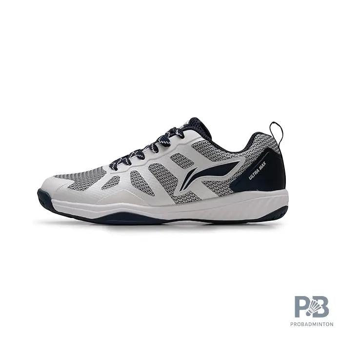 Lining Ultra Max Badminton Shoes (White/Navy)