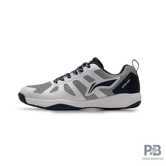 Lining Ultra Max Badminton Shoes (White/Navy)