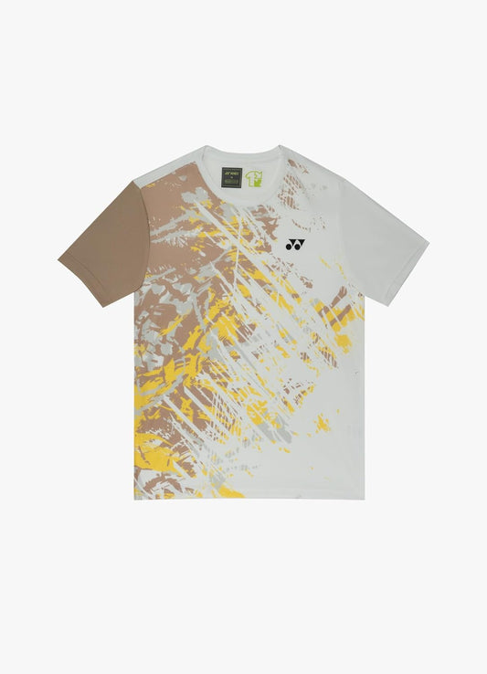 YONEX T-Shirt JR Round Neck 2965 - White – Classic Junior Polo for Young Badminton Stars