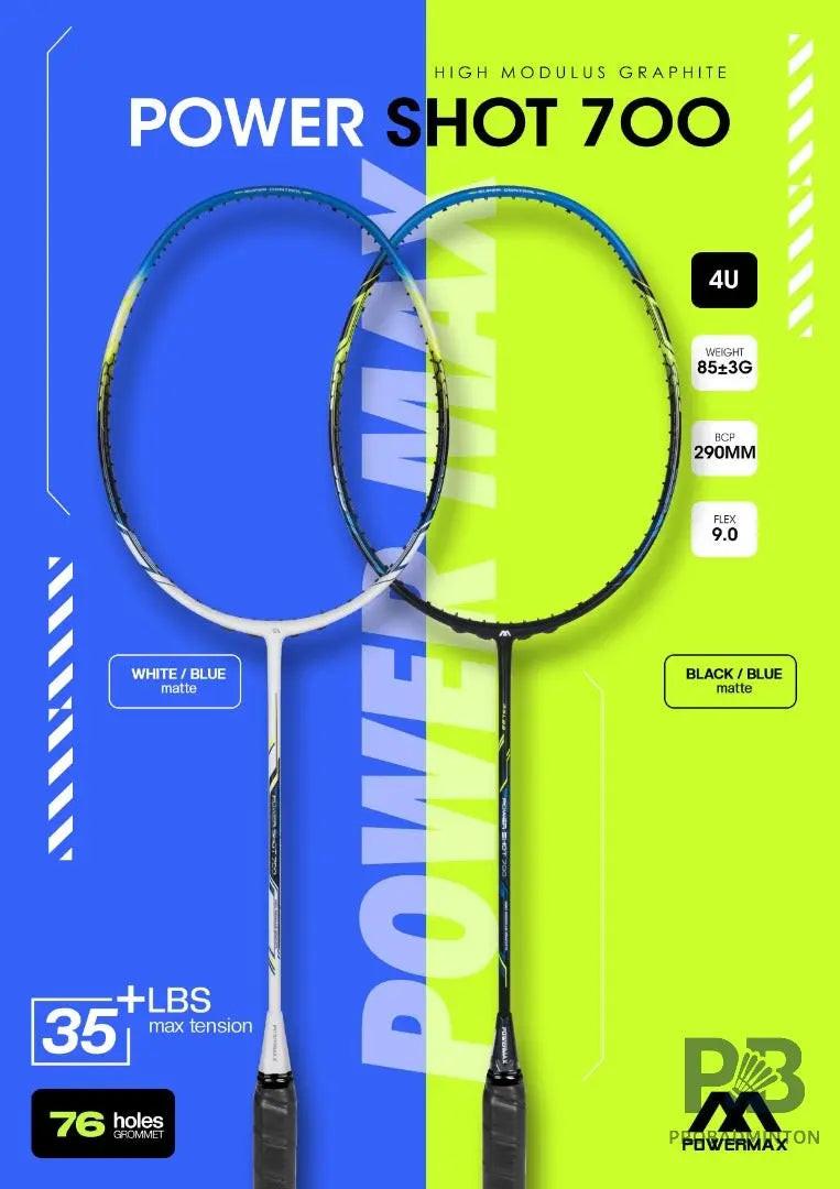 Power Max Power Shot 700 Badminton Racket Frame – Lightweight & Durable