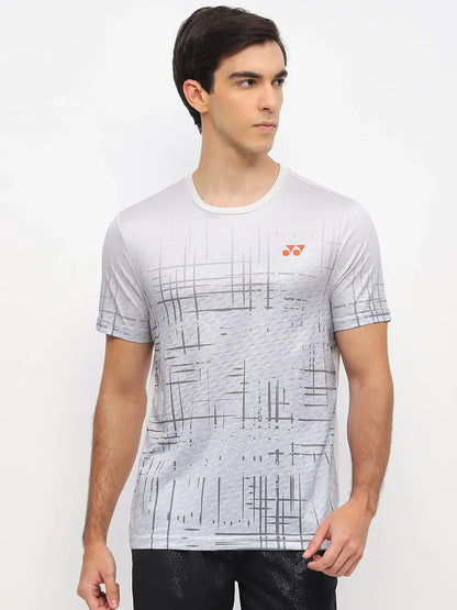YONEX T-Shirt JR Polo 2968 - Glacier Gray – Classic Junior Polo for Young Badminton Stars
