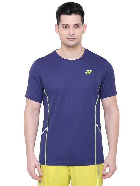 Yonex 5953-30 Mens Round Neck T-Shirt DEEP Cobalt